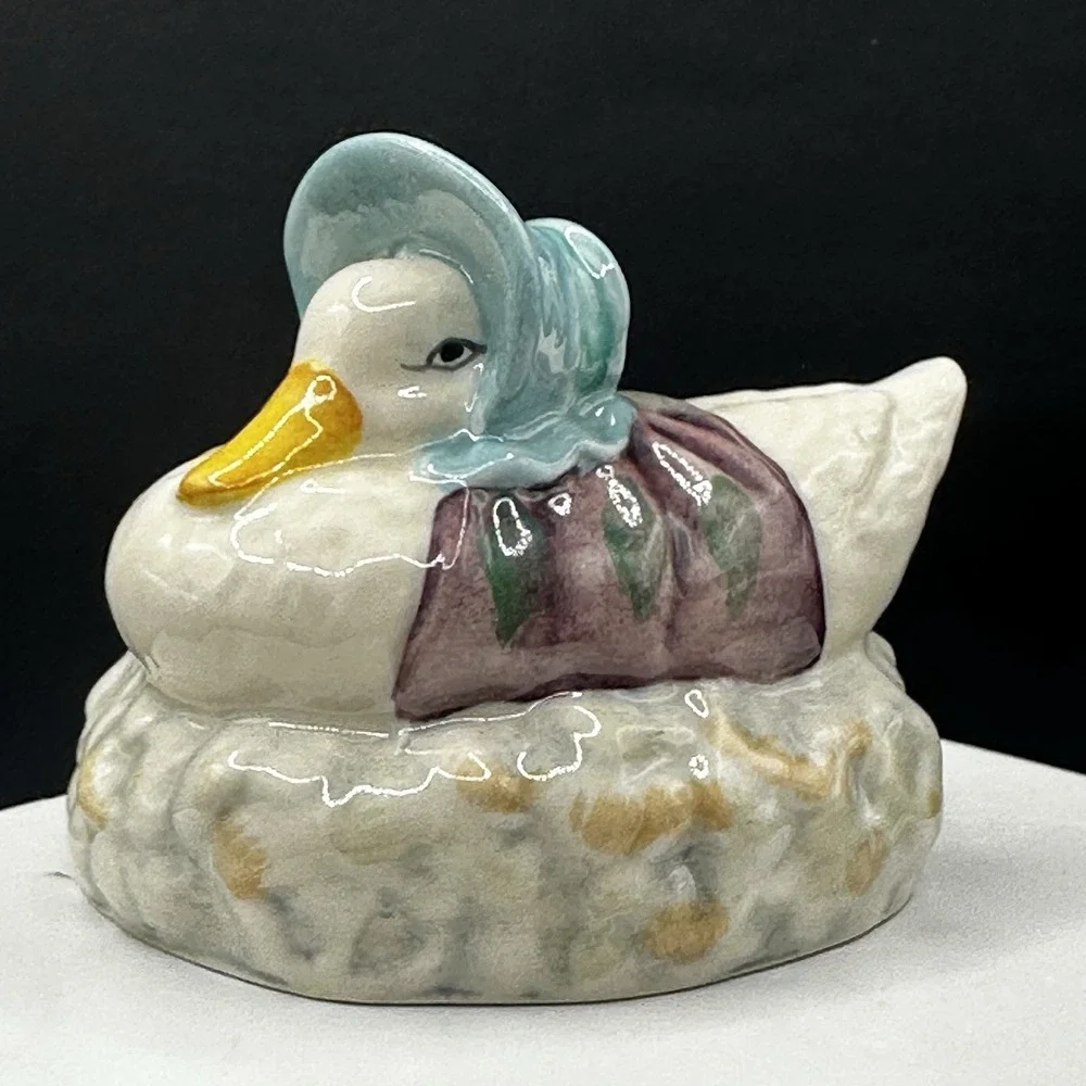 Beatrix Potter Jemima Puddleduck Made A Feather Nest Bewick England 1983 F Warne